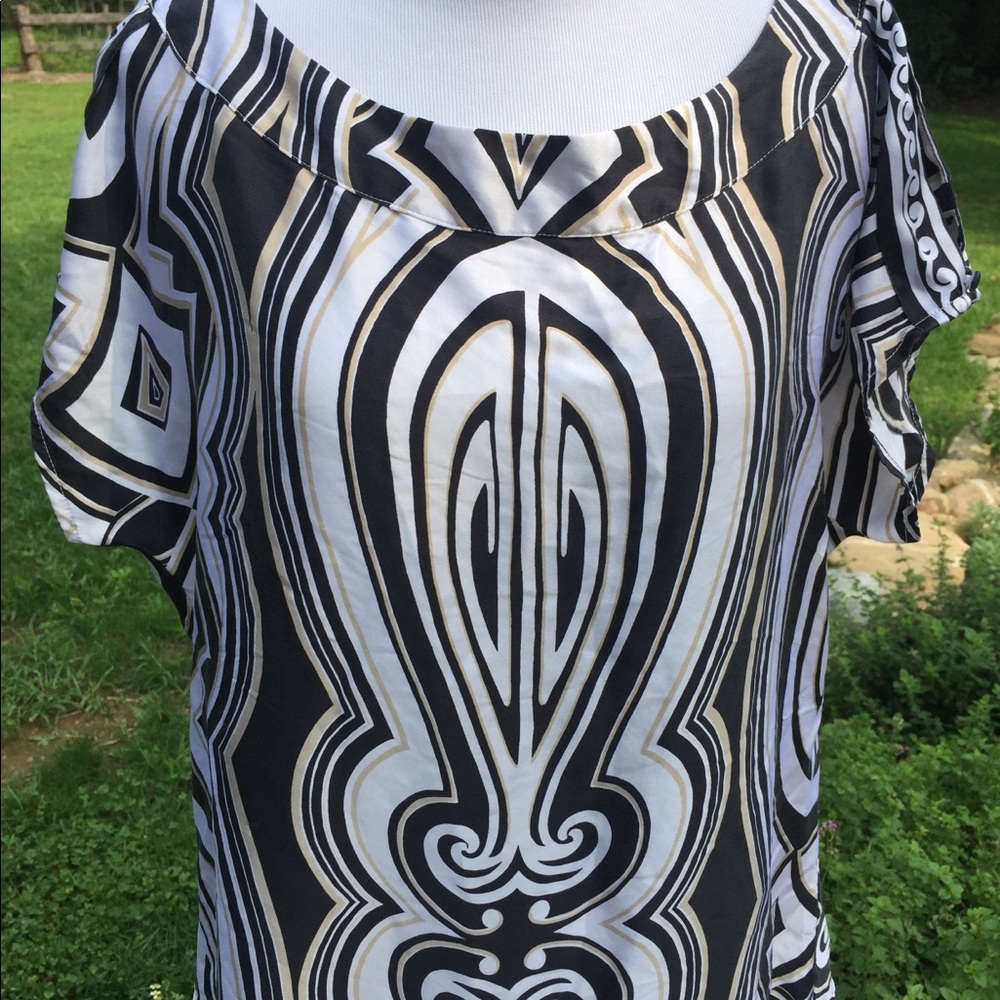 White House Black Market Tunic Style Top - Picture 6 of 7